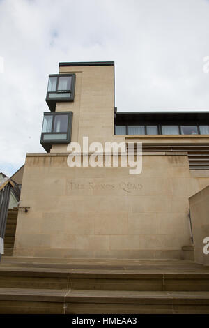 Il Pembroke College vecchio e nuovo all'Università di Oxford in Inghilterra Foto Stock