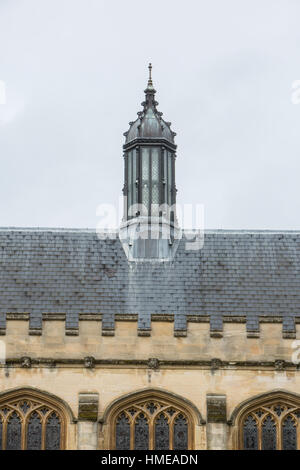 Il Pembroke College vecchio e nuovo all'Università di Oxford in Inghilterra Foto Stock