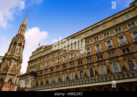 La stazione di Charing Cross a Londra REGNO UNITO facciata esterna Foto Stock