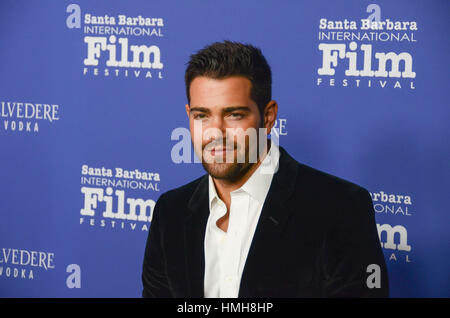 Santa Barbara, Stati Uniti d'America. 03Feb, 2017. Jesse Metcalfe assiste la straordinaria esecuzione del premio di anno presentato da Belvedere Vodka al xxxii annuale di Santa Barbara International Film Festival presso il Teatro di Arlington a Santa Barbara in California su FEB. Foto Stock