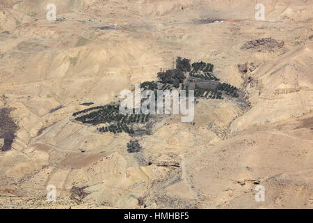 Paesaggio all'Old King Street, Wadi Mujib, Wadi Mujib, Wadi Mudjib, Arnontal, Giordania Foto Stock