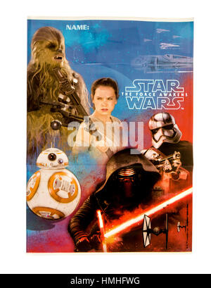 Winneconne, WI -29 Gennaio 2017: Star Wars sacco bottino isolato su un background. Foto Stock