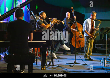 IBRAHIM MAALOUF esecuzione alla 59a Monterey Jazz Festival - California Foto Stock