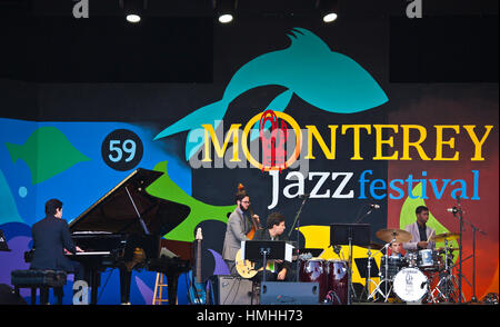 La prossima generazione di Jazz Orchestra diretta da Paolo CANTOS ALL'59TH MONTEREY JAZZ FESTIVAL - California Foto Stock