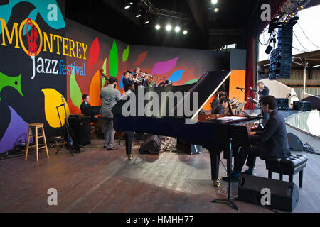 La prossima generazione di Jazz Orchestra diretta da Paolo CANTOS ALL'59TH MONTEREY JAZZ FESTIVAL - California Foto Stock