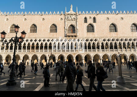 Palazzo Ducale, Piazza San Marco Foto Stock