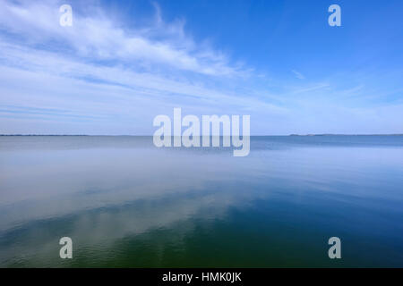 Lagune, Usedom, Meclemburgo-Pomerania, Germania Foto Stock
