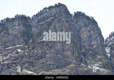 La salita delle montagne Foto Stock