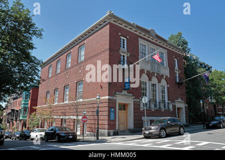 Bunker Hill Museo di Boston, Massachusetts, Stati Uniti. Foto Stock