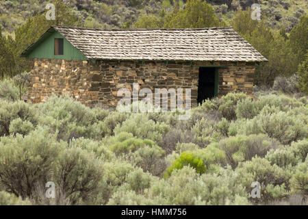 Southern Rock Edificio, Camp Ranch Gap, Ustioni District Bureau of Land Management, Oregon Foto Stock