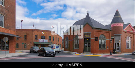 Stati Uniti d'America, Maryland, MD Berlin piccola cittadina sulla sponda orientale Foto Stock