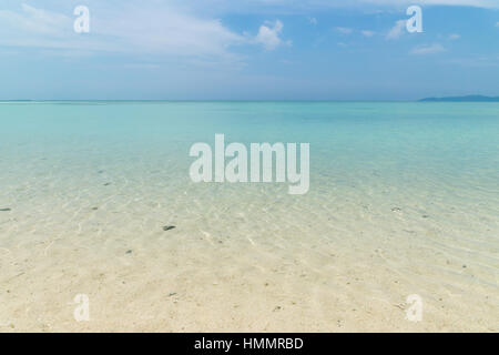 Kondoi spiaggia di Isola di Taketomi, Okinawa in Giappone Foto Stock