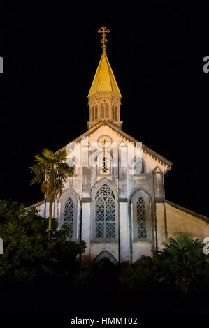 Chiesa di Oura a Nagasaki, in Giappone. Esso è elencato nella lista propositiva dei siti del Patrimonio Mondiale. Foto Stock