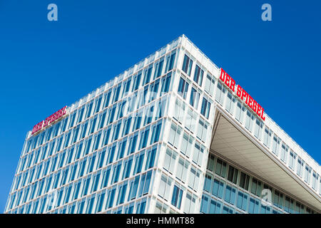 Amburgo, Germania - 7 Luglio: Der Spiegel la sede centrale nella città portuale di Amburgo, in Germania il 7 Luglio 2013 Foto Stock
