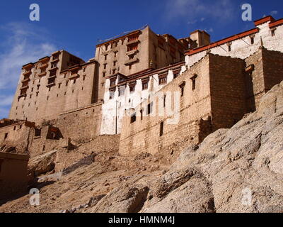 Leh Royal Palace, Ladakh, India Foto Stock