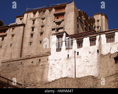 Leh Royal Palace, Ladakh, India Foto Stock