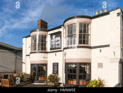 L'allume Ale House, storico pub a South Shields, North East England, Regno Unito Foto Stock