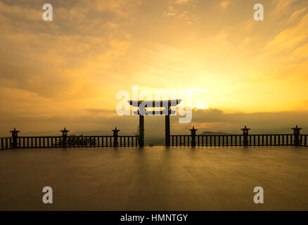 Linh Quy Phap una pagoda, Loc Thanh vicino a Bao Loc città, provincia di Lam Dong, Vietnam Foto Stock