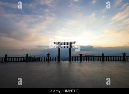 Linh Quy Phap una pagoda, Loc Thanh vicino a Bao Loc città, provincia di Lam Dong, Vietnam Foto Stock