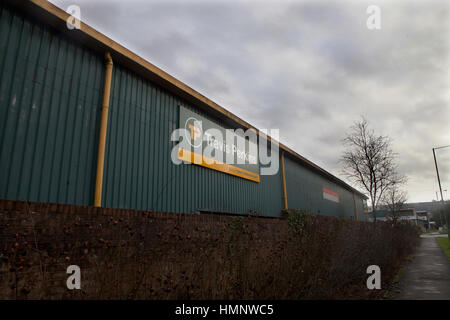 Travis perkins Bath Rd, Stroud GL5 3JB Foto Stock