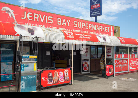 Jervis Bay il supermercato in Booderee National Park, Jervis Bay Territory, Australia Foto Stock