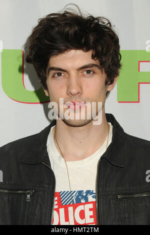 Hollywood, CA, Stati Uniti d'America. 12 Feb, 2015. 12 Febbraio 2015 - Hollywood, California - Carter Jenkins. ''L'Duff " Los Angeles Screening ventola tenutosi presso la Cinese TCL 6 teatri. Photo credit: Byron Purvis/AdMedia Credito: Byron Purvis/AdMedia/ZUMA filo/Alamy Live News Foto Stock