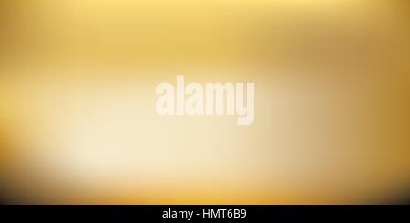 Sfocata maglia d'oro dello sfondo. Oro Colori gradiente. Miscela liscia vuoto modello di pagina di intestazione. Facile modificabile morbido colorato illustrazione vettoriale in formato EPS8 witho Illustrazione Vettoriale