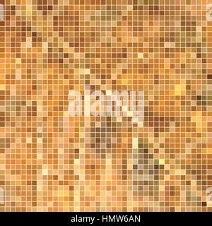 Abstract square pixel di sfondo a mosaico Illustrazione Vettoriale