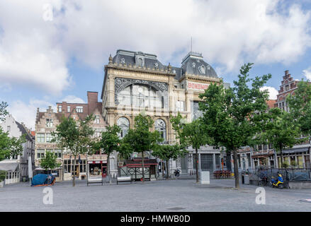 Socialiste Guild Hall Gent Belgio Foto Stock