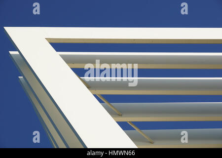 Moderne strutture metallo Foto Stock