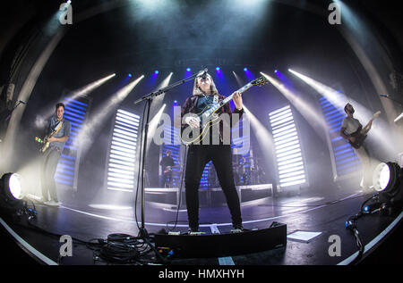 Southampton, Hampshire, Regno Unito. Il 6 febbraio, 2017. Due porte di Cinema Club presso l'O2 Guildhall Southampton Credito: Charlie Raven/Alamy Live News Foto Stock