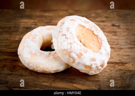 La puglia tradizionale cibo dolce Taralli cibo italiano Foto Stock