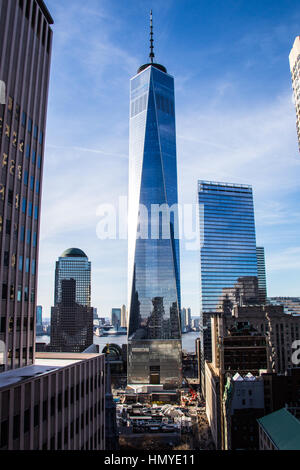 One World Trade Center di New York City, NY Foto Stock
