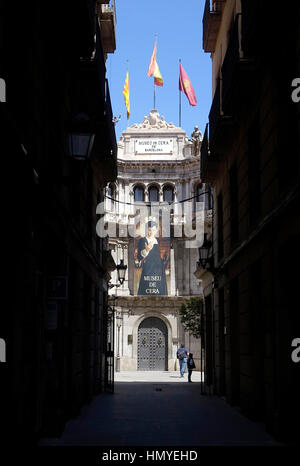 Barcellona il Museo de Cera è la città del museo delle cere. Foto Stock