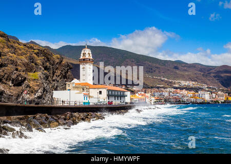 Basilica de Candelaria chiesa in Tenerife a Isole Canarie Foto Stock