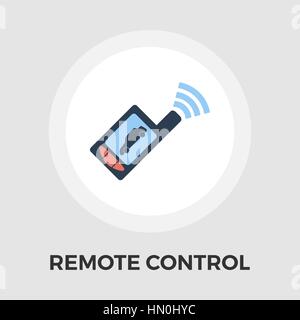 Macchina remota icona comando vettore. Icona piatta isolata su uno sfondo bianco. Modificabile file EPS. Illustrazione Vettoriale. Illustrazione Vettoriale