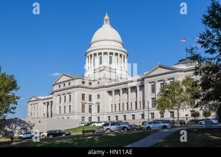 L'Arkansas State Capitol a Little Rock, Arkansas. Foto Stock