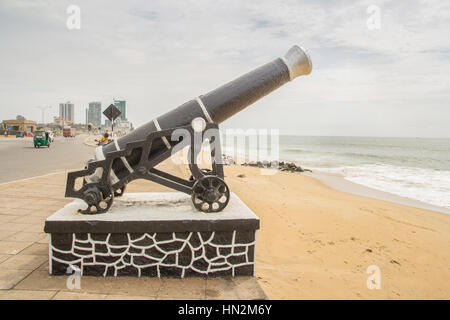 Il cannone in Colombo Sri lanka Foto Stock