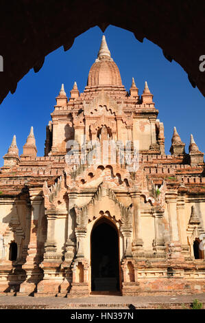 Myanmar (Birmania), Tempio di Bagan Foto Stock