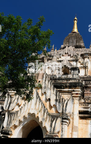 Bagan, Thatbyinny Pahto tempio - Bagan più alto del tempio, Myanmar (Birmania), Foto Stock