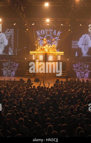 Dnipropetrovsk, Ucraina - 31 Ottobre 2012: Scorpions rock band Foto Stock