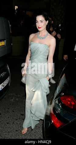 Dita Von Teese in Ocean's 13 parte a Cannes, Francia, il 24 maggio 2007. Photo credit: Francesco Specker Foto Stock