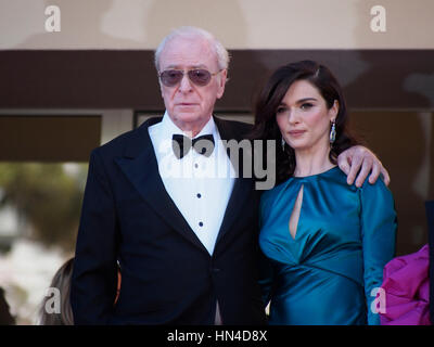 Michael Caine e Rachel Weisz arrivare alla premiere per il film "Gioventù" al 68esimo Festival del Cinema di Cannes il 20 maggio 2015 a Cannes, Francia. Foto di Francesco Specker Foto Stock