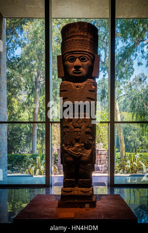 Il Museo Nazionale di Antropologia (Spagnolo: Museo Nacional de Antropología, MNA) è un museo nazionale del Messico. Foto Stock