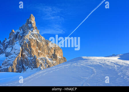 Dolomiti, Alpi Italiane, Passo Rolle, Pale di San Martino, Alto Adige Foto Stock