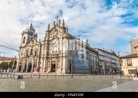 Igreja do Carmo chiesa in Porto Portogallo Foto Stock