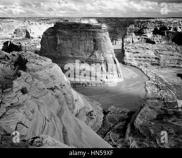 ANSEL Adams (1902-1984) fotografo americano. Foto del Canyon De Chelly nel 1941 Foto Stock