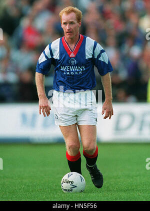 JOHN BROWN Glasgow Rangers FC 14 Settembre 1992 Foto Stock