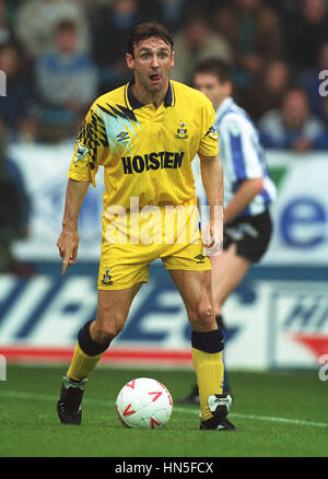 PAUL ALLEN Tottenham Hotspur FC 28 Settembre 1992 Foto Stock