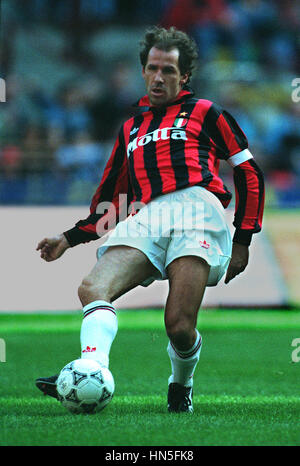 FRANCO BARESI AC Milano 22 Ottobre 1992 Foto Stock